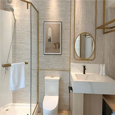 Fleksibilan pločica Travertine Pločica Vani